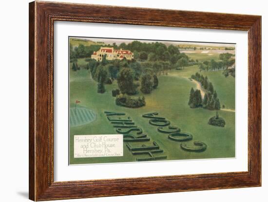 Hershey Golf Course, Hershey, Pennsylvania-null-Framed Art Print