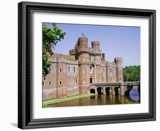 Herstmonceux Castle, East Sussex, England, UK, Europe-Philip Craven-Framed Photographic Print