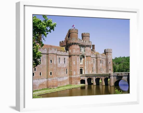 Herstmonceux Castle, East Sussex, England, UK, Europe-Philip Craven-Framed Photographic Print