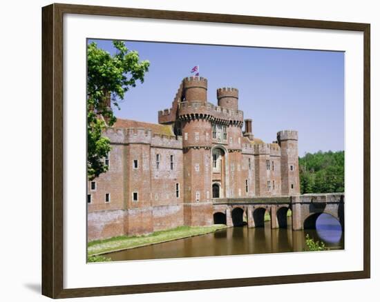 Herstmonceux Castle, East Sussex, England, UK, Europe-Philip Craven-Framed Photographic Print