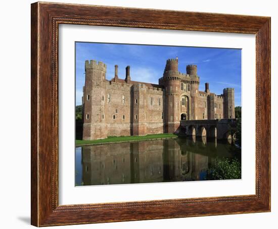 Herstmonceux Castle, Sussex, England, United Kingdom, Europe-Ian Griffiths-Framed Photographic Print