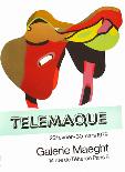 Expo Galerie Maeght 79-Herve Telemaque-Framed Collectable Print