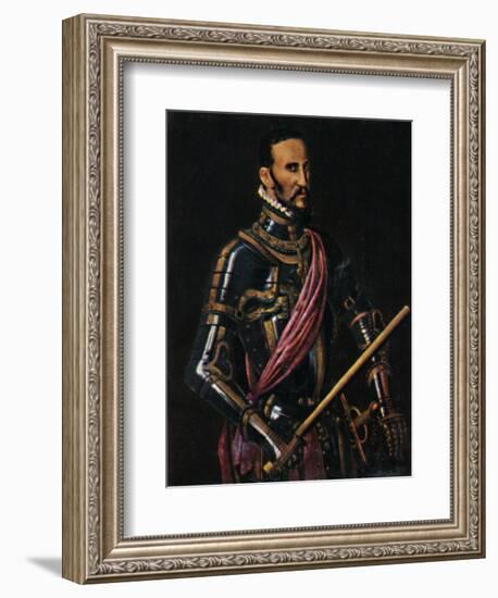 'Herzog Alba 1507-1582. - Gemälde von Mor', 1934-Unknown-Framed Giclee Print