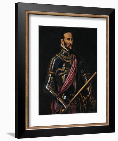 'Herzog Alba 1507-1582. - Gemälde von Mor', 1934-Unknown-Framed Giclee Print