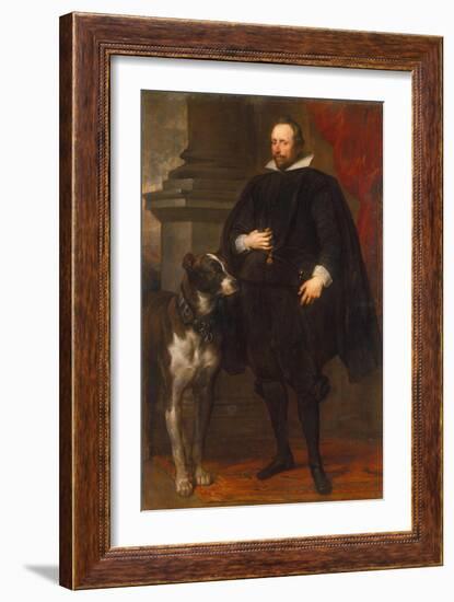 Herzog Wolfgang Wilhelm Von Pfalz- Neuburg, um 1630/32-Sir Anthony Van Dyck-Framed Giclee Print