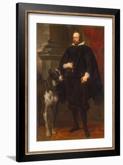 Herzog Wolfgang Wilhelm Von Pfalz- Neuburg, um 1630/32-Sir Anthony Van Dyck-Framed Giclee Print