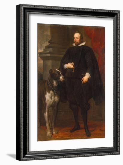 Herzog Wolfgang Wilhelm Von Pfalz- Neuburg, um 1630/32-Sir Anthony Van Dyck-Framed Giclee Print