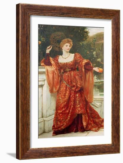 Hesperia, 1887-Frank Bernard Dicksee-Framed Giclee Print