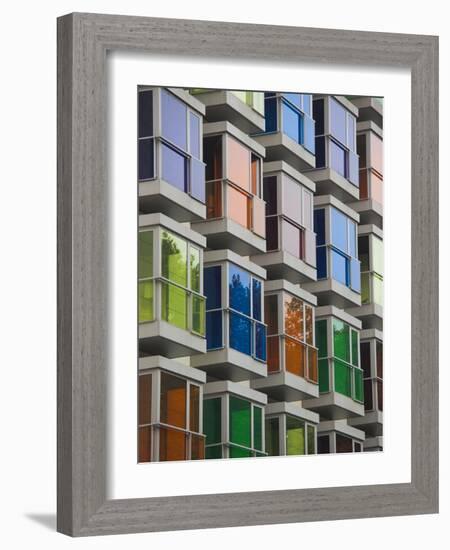 Hesperia Bilbao Hotel, Bilbao, Spain-Walter Bibikow-Framed Photographic Print