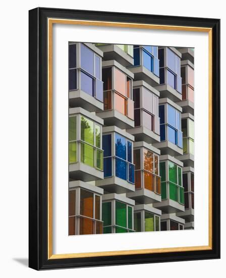 Hesperia Bilbao Hotel, Bilbao, Spain-Walter Bibikow-Framed Photographic Print