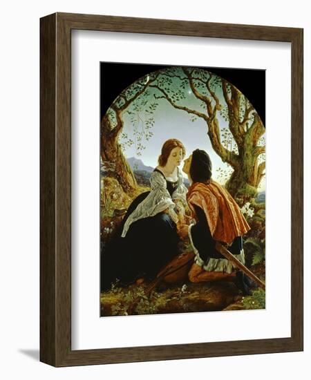 Hesperus, the Evening Star, Sacred to Lovers, 1855-Sir Joseph Noel Paton-Framed Giclee Print