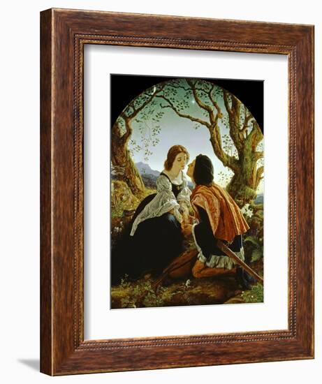 Hesperus, the Evening Star, Sacred to Lovers, 1855-Sir Joseph Noel Paton-Framed Giclee Print