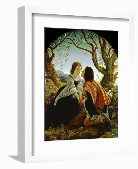 Hesperus, the Evening Star, Sacred to Lovers, 1855-Sir Joseph Noel Paton-Framed Giclee Print