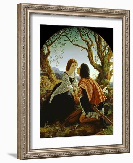 Hesperus, the Evening Star, Sacred to Lovers, 1855-Sir Joseph Noel Paton-Framed Giclee Print