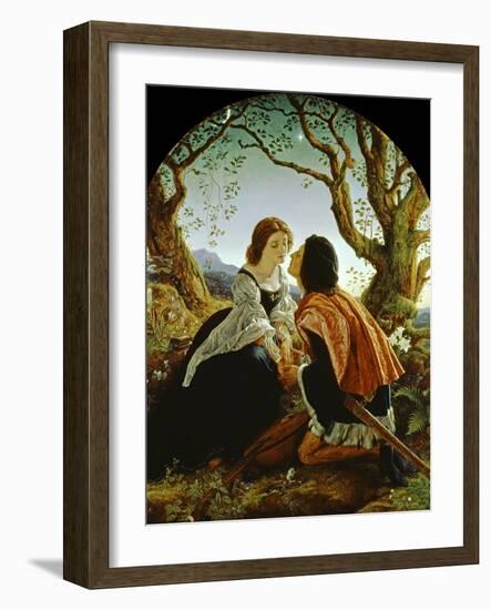 Hesperus, the Evening Star, Sacred to Lovers, 1855-Sir Joseph Noel Paton-Framed Giclee Print