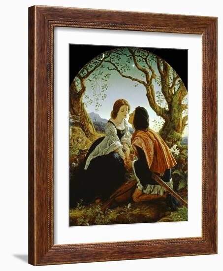 Hesperus, the Evening Star, Sacred to Lovers, 1855-Sir Joseph Noel Paton-Framed Giclee Print