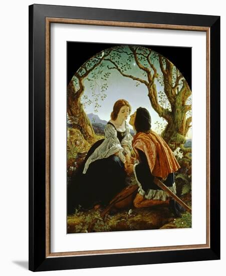 Hesperus, the Evening Star, Sacred to Lovers, 1855-Sir Joseph Noel Paton-Framed Giclee Print