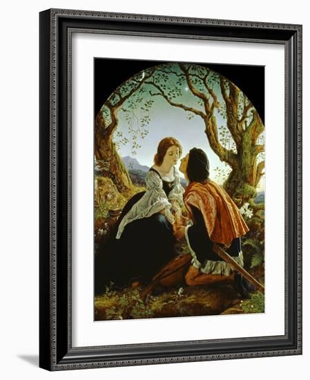 Hesperus, the Evening Star, Sacred to Lovers, 1855-Sir Joseph Noel Paton-Framed Giclee Print