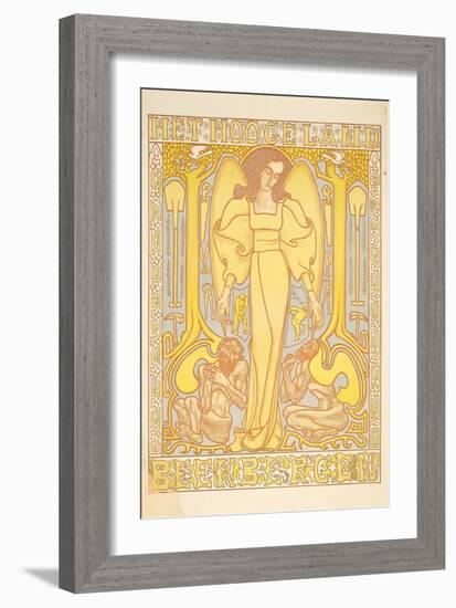 Het Hoogeland, Beekbergen, 1896-Jan Theodore Toorop-Framed Giclee Print