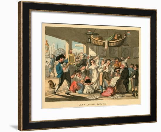 Het Jaar 1804!!!, Published 1794-null-Framed Giclee Print
