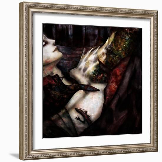 Hetero-Morphosis-Meiya Y-Framed Giclee Print