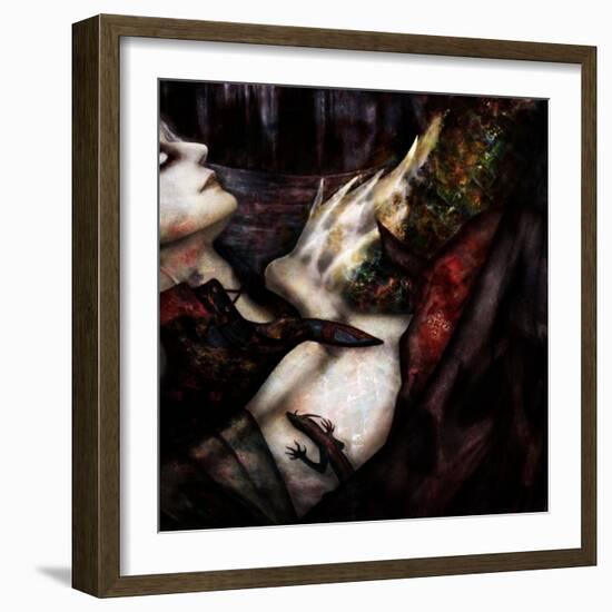 Hetero-Morphosis-Meiya Y-Framed Giclee Print