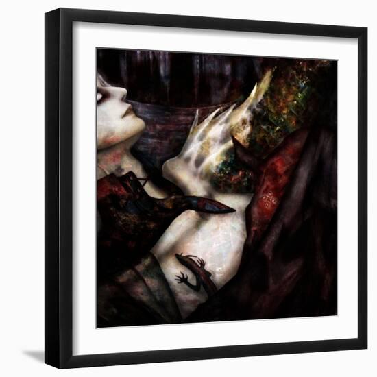 Hetero-Morphosis-Meiya Y-Framed Giclee Print