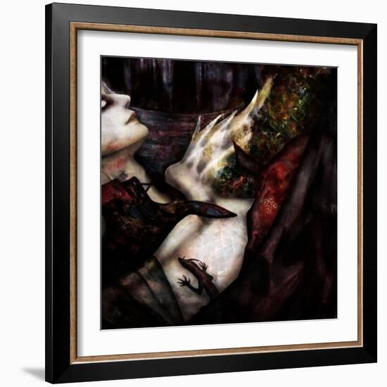 Hetero-Morphosis-Meiya Y-Framed Giclee Print