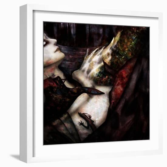 Hetero-Morphosis-Meiya Y-Framed Giclee Print