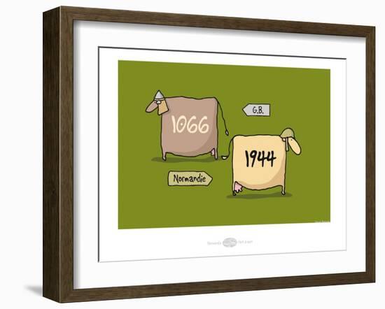 Heula. 1066-1944-Sylvain Bichicchi-Framed Art Print