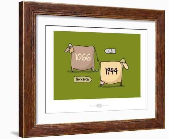 Heula. 1066-1944-Sylvain Bichicchi-Framed Art Print