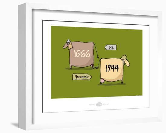 Heula. 1066-1944-Sylvain Bichicchi-Framed Art Print