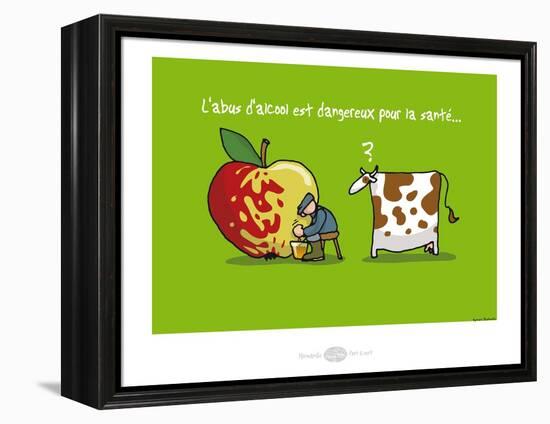 Heula. Abus d'alcool-Sylvain Bichicchi-Framed Stretched Canvas