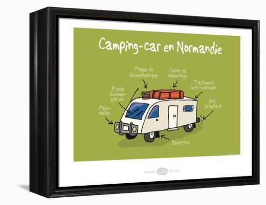 Heula. Camping-car normand-Sylvain Bichicchi-Framed Stretched Canvas