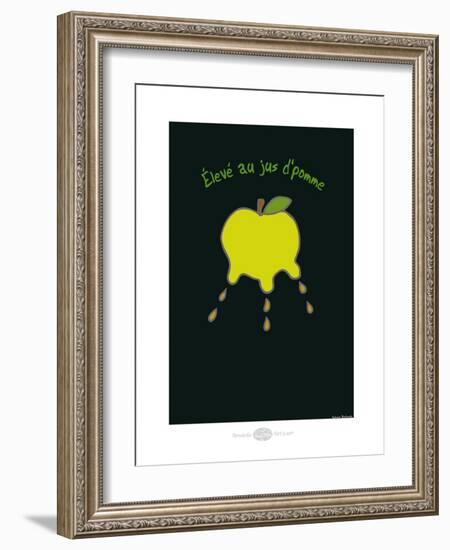 Heula. Élevé au jus de pomme-Sylvain Bichicchi-Framed Art Print