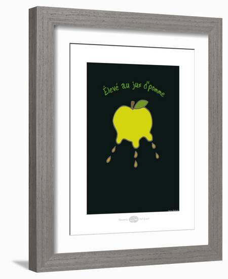 Heula. Élevé au jus de pomme-Sylvain Bichicchi-Framed Art Print