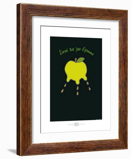 Heula. Élevé au jus de pomme-Sylvain Bichicchi-Framed Art Print