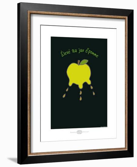 Heula. Élevé au jus de pomme-Sylvain Bichicchi-Framed Art Print