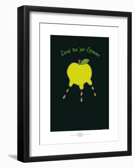 Heula. Élevé au jus de pomme-Sylvain Bichicchi-Framed Art Print