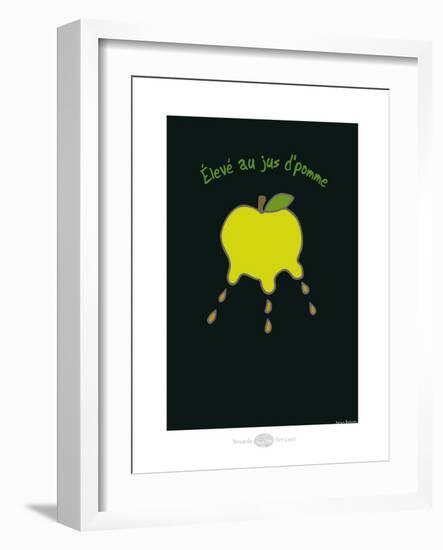 Heula. Élevé au jus de pomme-Sylvain Bichicchi-Framed Art Print
