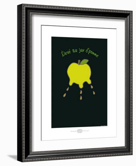 Heula. Élevé au jus de pomme-Sylvain Bichicchi-Framed Art Print