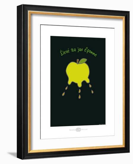 Heula. Élevé au jus de pomme-Sylvain Bichicchi-Framed Art Print