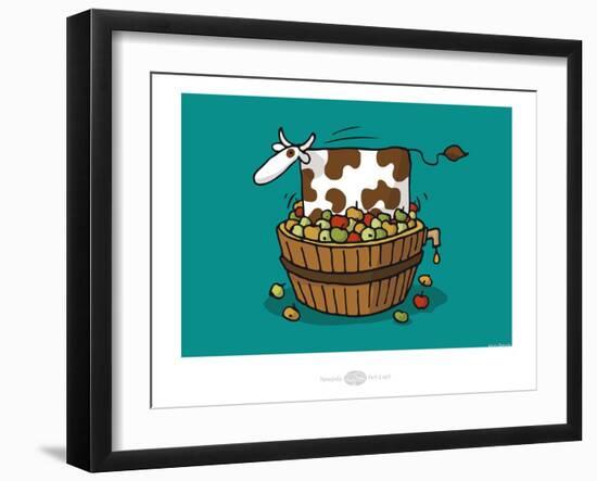 Heula. Fabrication du cidre normand-Sylvain Bichicchi-Framed Art Print