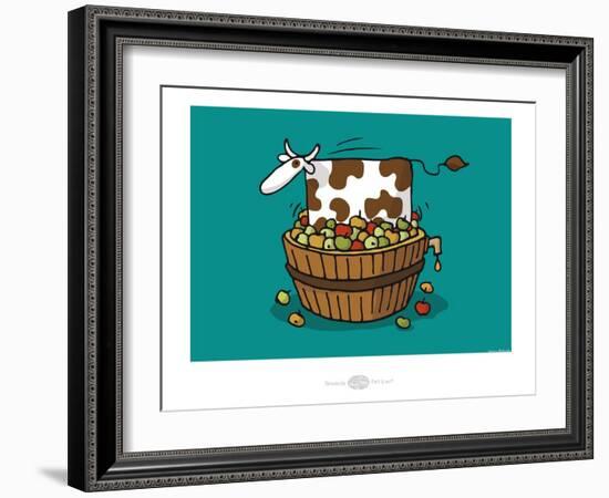 Heula. Fabrication du cidre normand-Sylvain Bichicchi-Framed Art Print