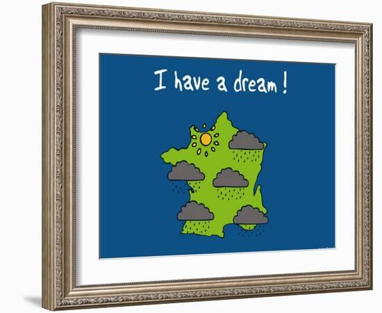 Heula. I have a dream-Sylvain Bichicchi-Framed Art Print