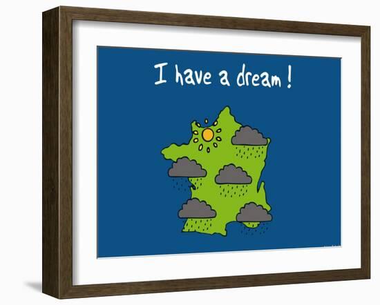 Heula. I have a dream-Sylvain Bichicchi-Framed Art Print