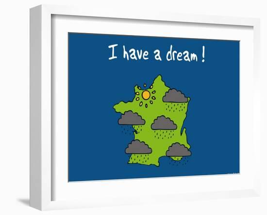 Heula. I have a dream-Sylvain Bichicchi-Framed Art Print