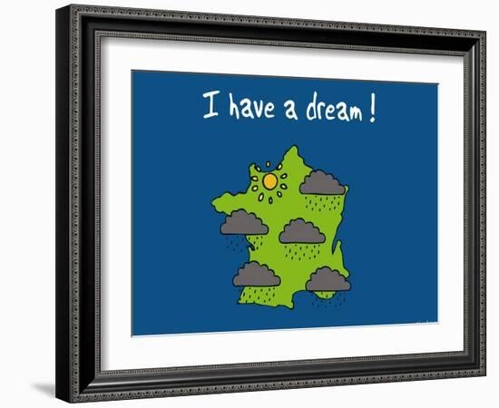 Heula. I have a dream-Sylvain Bichicchi-Framed Art Print