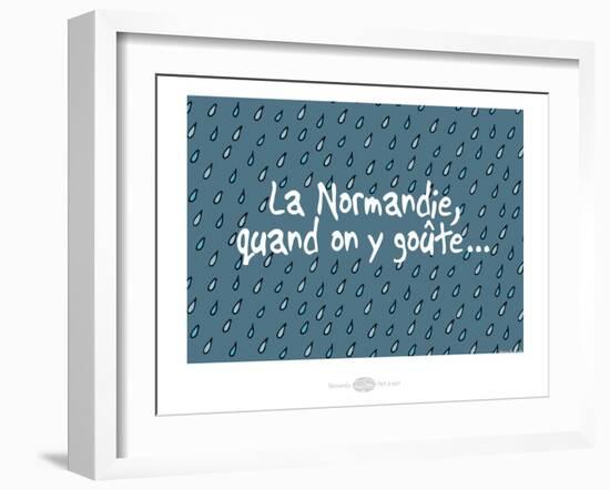 Heula. La Normandie quand on y goûte 02-Sylvain Bichicchi-Framed Art Print