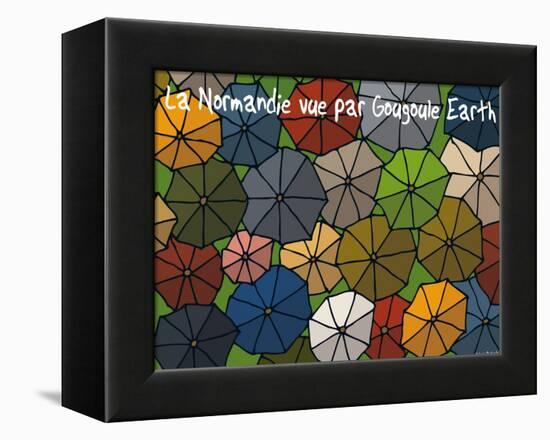 Heula. Normandie par Gougoule Earth-Sylvain Bichicchi-Framed Stretched Canvas